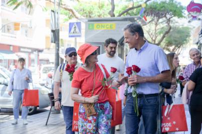 “Estamos subiendo en las encuestas frente a los que están ofreciendo mensajes negativos y rabiando”