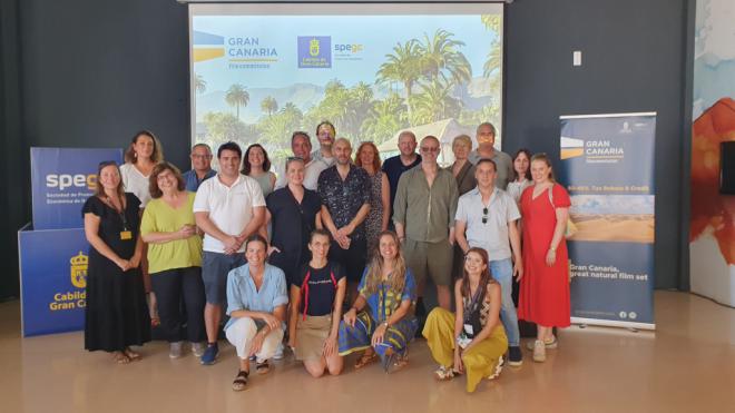 Productores alemanes y nórdicos conocen Gran Canaria para realizar producciones audiovisuales