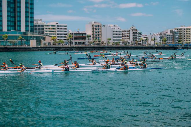 Marlines de lanzarote, campeón de Canarias de Kayak