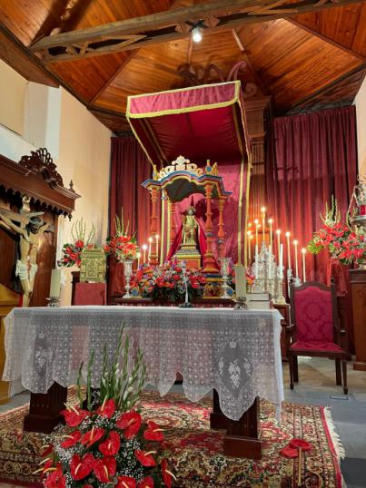 San Andrés honra a su patrón con la celebración de la víspera de su día grande
