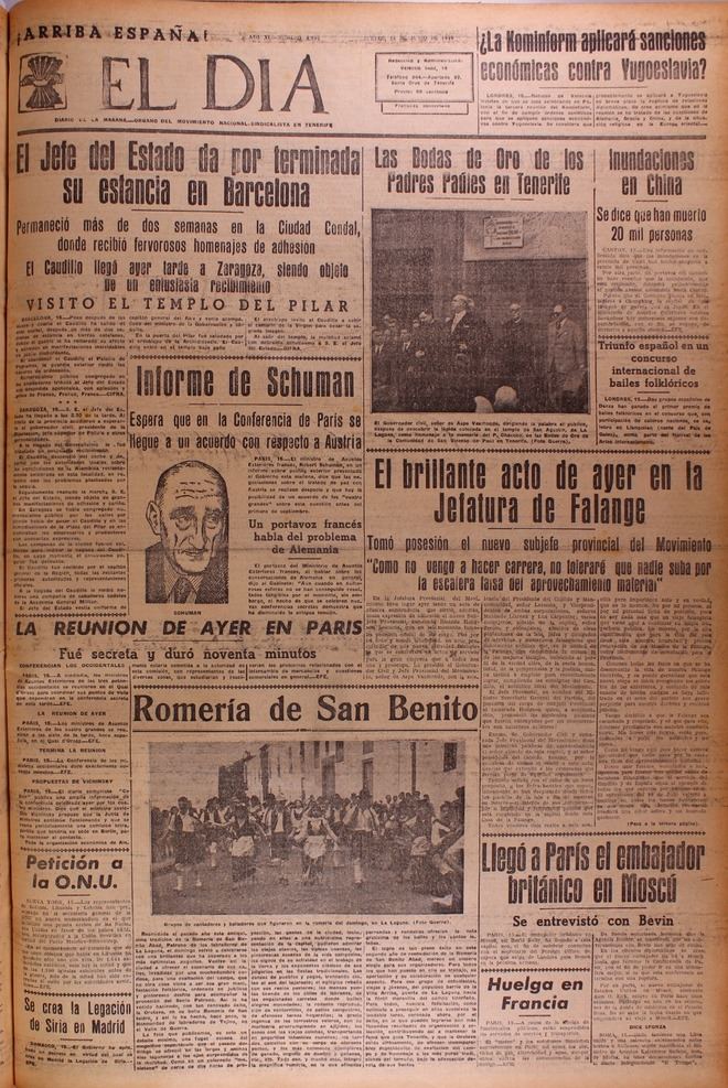 En el año 1998 se celebraron los 50 años de la Romería de San Benito
