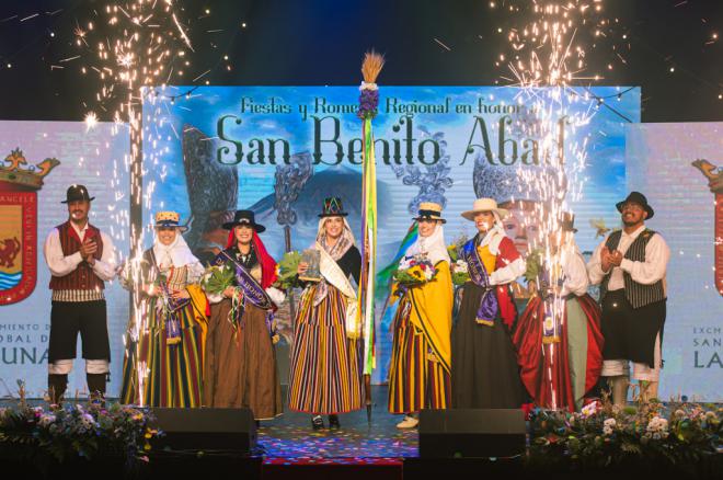 Andrea Álvarez Curbelo Romera Mayor de las Fiestas de San benito