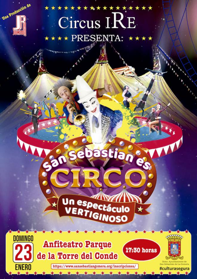 Este domingo llega a la capital colombina ‘San Sebastián es Circo’