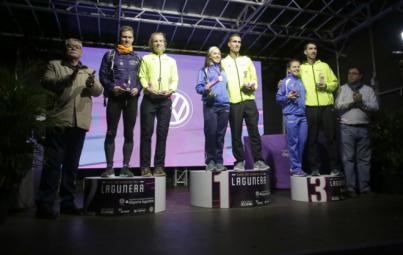 Jonay González y Marta Arnay, ganadores de la San Silvestre Lagunera