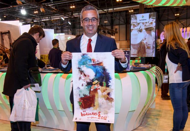 El Ayuntamiento promociona en Fitur el atractivo turístico de Los Indianos y la Semana Santa de Santa Cruz de La Palma