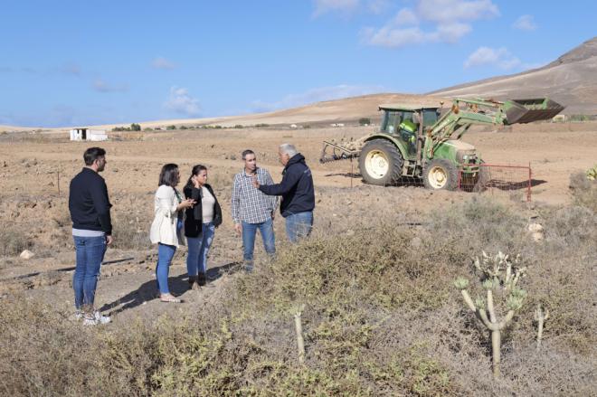 Puerto del Rosario inicia la campaña de siembra en las gavias del municipio