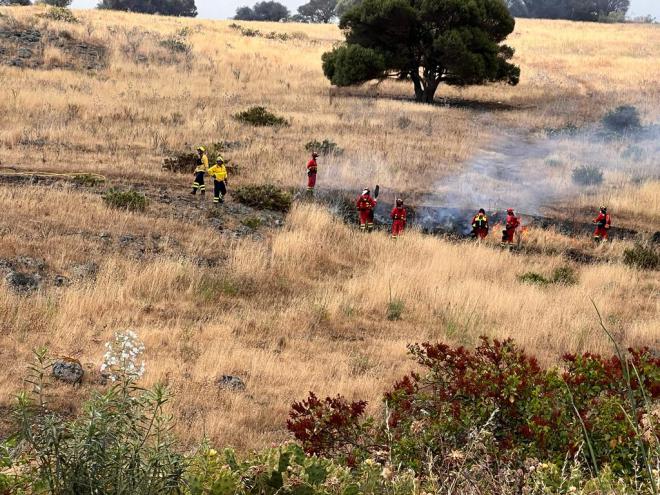 La Unidad Operativa de Fuegos Forestales del Cabildo forma a miembros de las UME canarias y del Estado