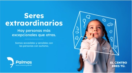 El Centro Comercial y de Ocio 7 Palmas se convierte en un espacio adaptado y accesible a personas con autismo