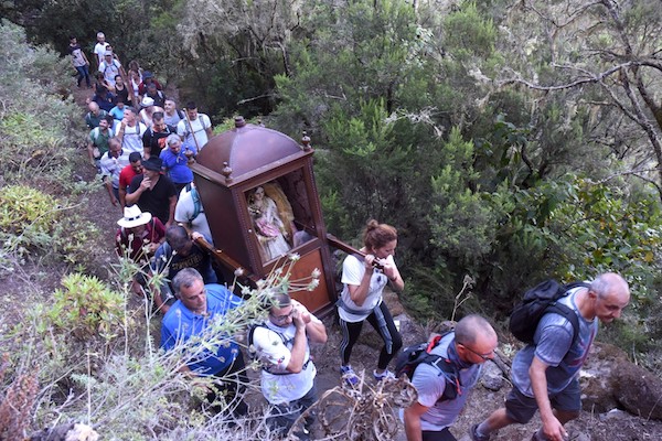 La Virgen ha llegado a las medianías herreñas