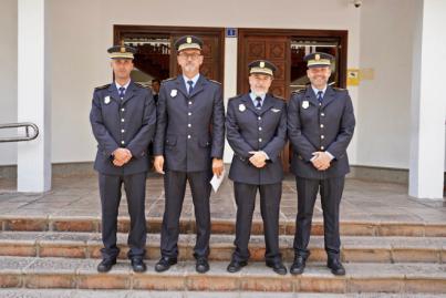 Arona da otro paso en la modernización de su Policía con tres nuevos subinspectores tras alcanzar casi 140 efectivos