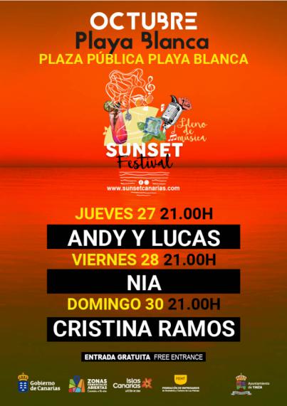 Yaiza confirma a Andy &amp; Lucas este jueves en Playa Blanca