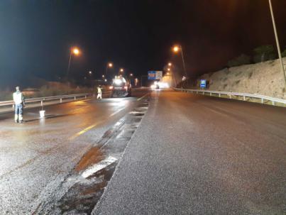 Carreteras mejorará la TF-1 durante esta semana a la altura del entorno industrial de Granadilla