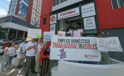 Cáritas Diocesana de Canarias denuncia la precariedad de las trabajadoras del hogar