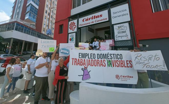 Cáritas Diocesana de Canarias denuncia la precariedad de las trabajadoras del hogar