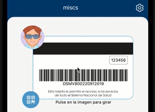 Sanidad pone en marcha la Tarjeta Sanitaria Individual en formato digital