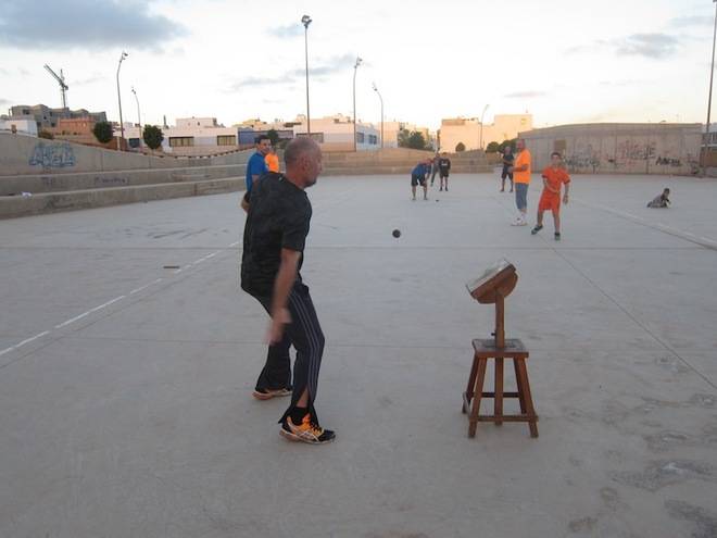 Taller de Pelotamano en el parque Gavia Los Hormiga