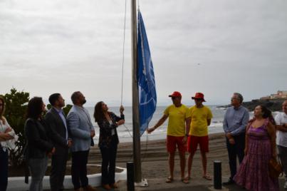 Telde luce desde este lunes sus banderas azules en las cuatro playas galardonadas