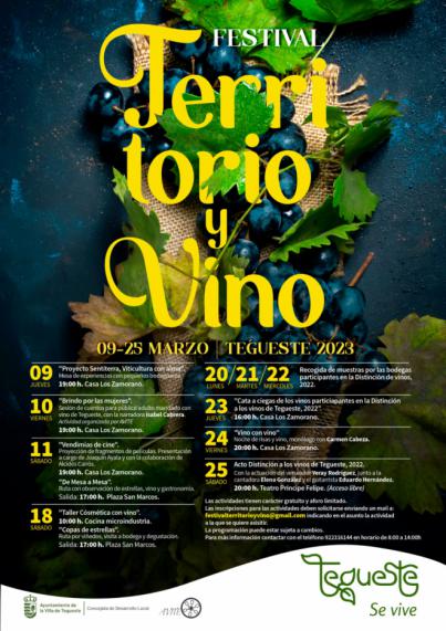Tegueste acoge el festival ‘Territorio y Vino’ este mes de marzo