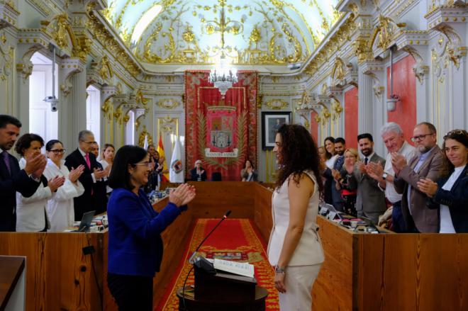 Betsaida González toma posesión como concejala del Ayuntamiento de LPGC
