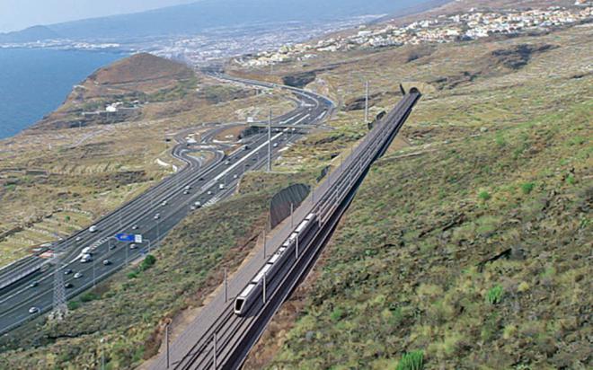 CC de Tenerife apuesta por el Tren del Sur como fórmula para mejorar la movilidad en la isla