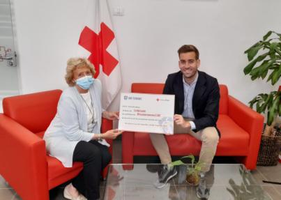 La UDG Tenerife colabora con los proyectos sociales de Cruz Roja