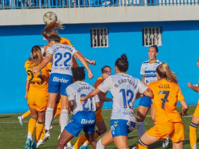 El Costa Adeje Tenerife Egatesa da la cara pero cae ante el líder de la Liga F
