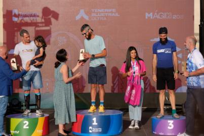 Fotis Zisimopoulos y Nina Kreisherr ganan la Ultra de la Tenerife Bluetrail 2022