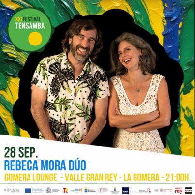 Rebeca Mora Dúo trae a La Gomera la magia de la bossa nova y el samba