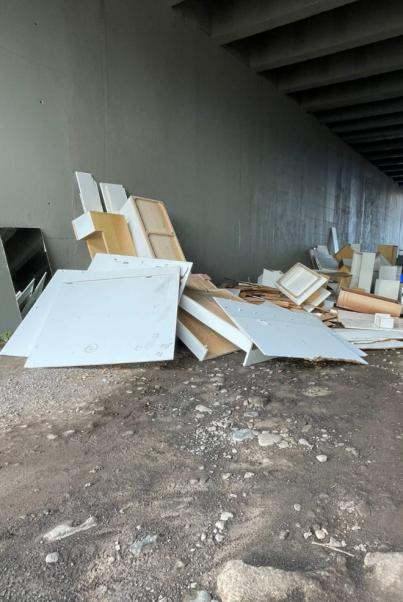 La Policía Verde identifica a los responsables de un vertido en el Barranco Real