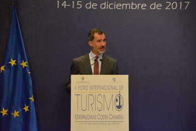 El Rey Felipe VI alaba “el esfuerzo y determinación” de Maspalomas para su modernización turística