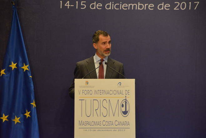 El Rey Felipe VI alaba “el esfuerzo y determinación” de Maspalomas para su modernización turística