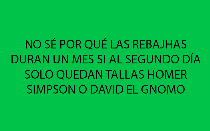 A por las sobras...