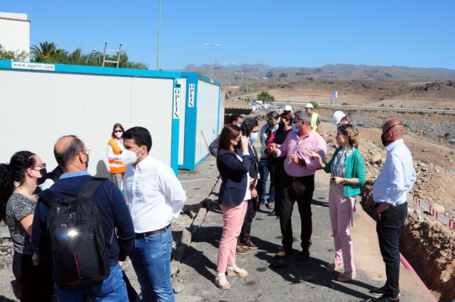 El Cabildo invierte un millón de euros para acondicionar y dinamizar la Zona Comercial Abierta de San Bartolomé de Tirajana