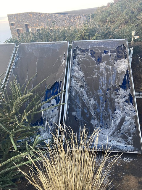 Denuncian el robo de material y destrozos en el nuevo centro de visitantes del Roque de los Muchachos