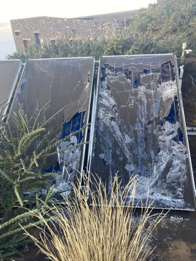 Denuncian el robo de material y destrozos en el nuevo centro de visitantes del Roque de los Muchachos