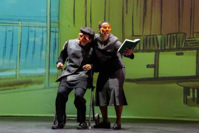 ‘Viejos’, un homenaje a los mayores a través del teatro de máscaras