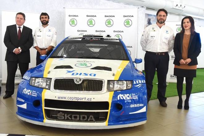 A. Viera-V. Pérez (SKODA Fabia) afrontan una nueva temporada en Disa-Copi Sport