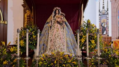Valle de Guerra acoge la coronación canónica de la Virgen de Nuestra Señora del Rosario