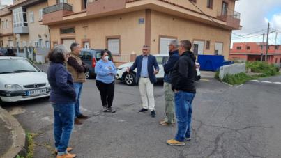 CC en La Laguna y Tegueste denuncian el total abandono que padecen los vecinos del Camino del Portezuelo