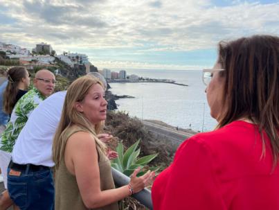 CC reclama a Cabildo y Ayuntamiento soluciones urgentes al “abandono” de las carreteras de Puerto de la Cruz