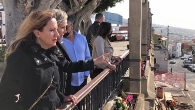 CC denuncia que el PSOE lleva a la ruina al sector comercial con las obras de la calle Pérez Díaz en La Victoria