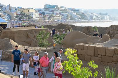 El Belén de Arena de LPGC recibe más de 30.000 visitantes en sus primeros 10 días