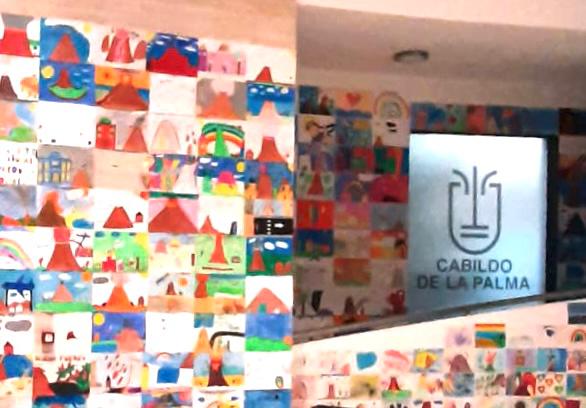 El MAB acoge la exposición ‘Volcados con La Palma’, con más de 1.000 dibujos de escolares