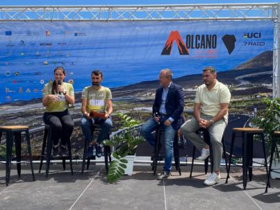 Volcano GranFondo La Palma con 450 ciclistas de 15 nacionalidades