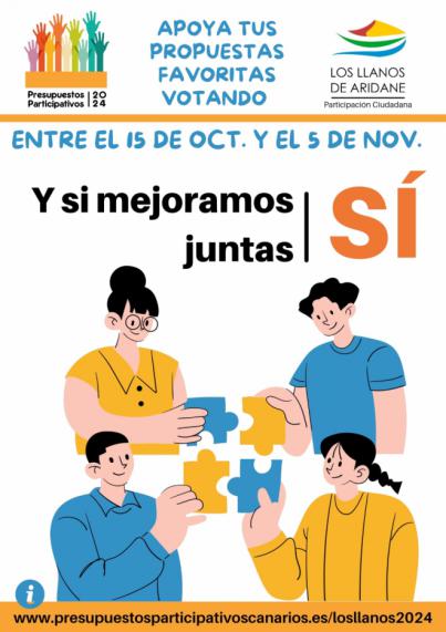 Los Llanos de Aridane abre la votación de los Presupuestos Participativos