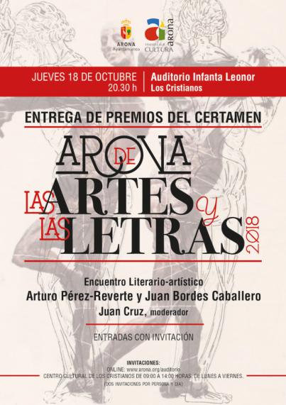 Arona de las Artes y las Letras anuncia los ganadores de los certámenes de relatos, pintura y escultura