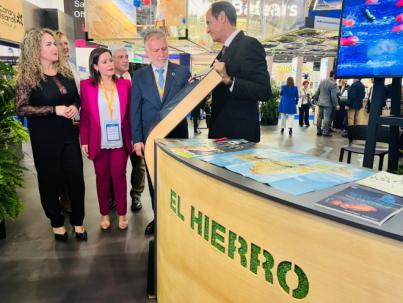 El Hierro difunde su singularidad en la World Travel Market