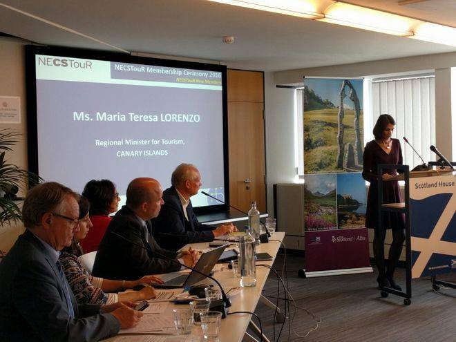 Canarias se adhiere a la Red de Regiones Europeas para un Turismo Sostenible y Competitivo