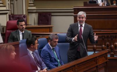Clavijo avisa del riesgo para Canarias si la UE amplia el número de RUP