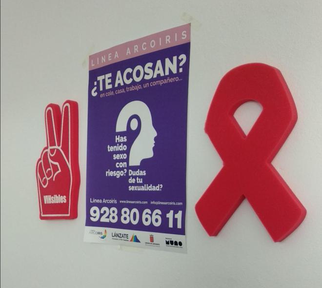 La Calle Real se tiñe de Rojo por la Lucha Contra VIH